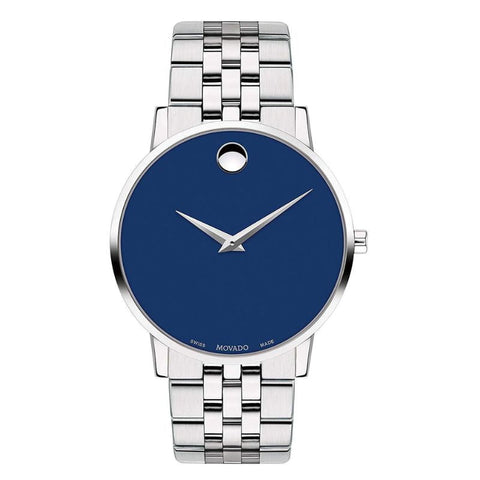 Movado Museum Classic Blue Dial Quartz Men's Watch 0607212