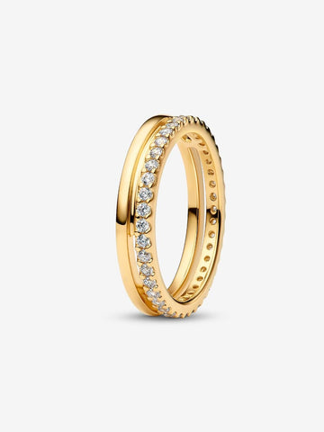 Pandora Double Band Ring