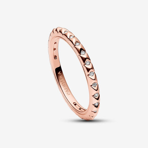 Pandora ME Pyramids Rose Ring