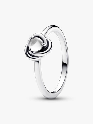 Pandora April Birthstone Eternity Circle Ring
