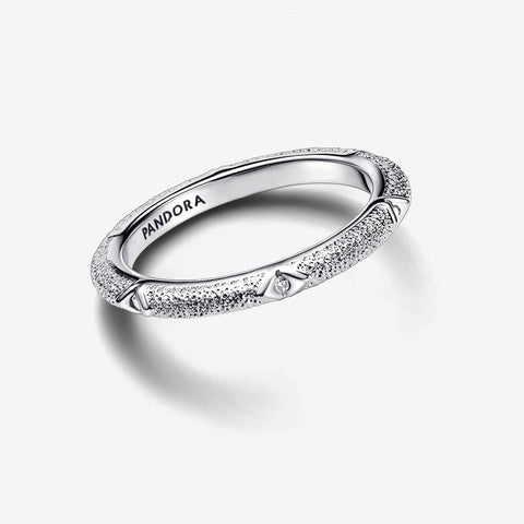 Pandora ME Texture & Stones Silver Ring