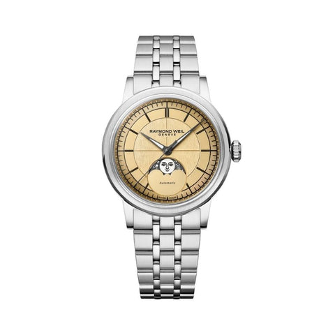 Raymond Weil Millesime Moonphase Limited Edition Automatic Women's Watch 2145-ST-10001