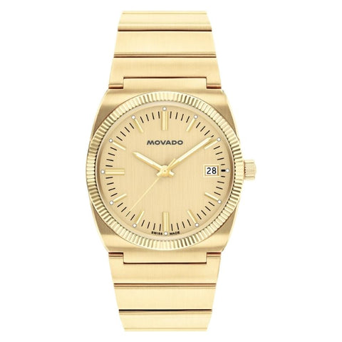 Movado Heritage Series Ondoplan Quartz Unisex Watch 3650217