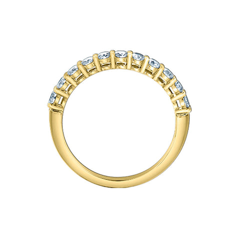 0.50ct Lab-Grown Diamond Band in 14K Yellow Gold
