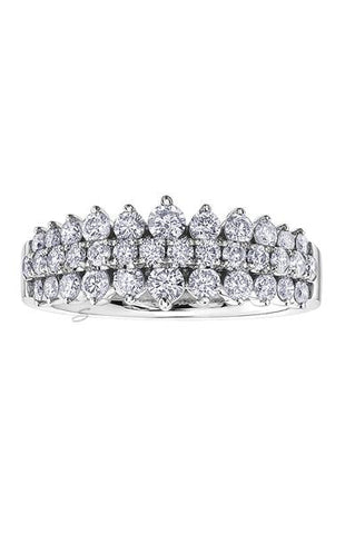 10K White Gold 1.00TDW Diamond Anniversary Band