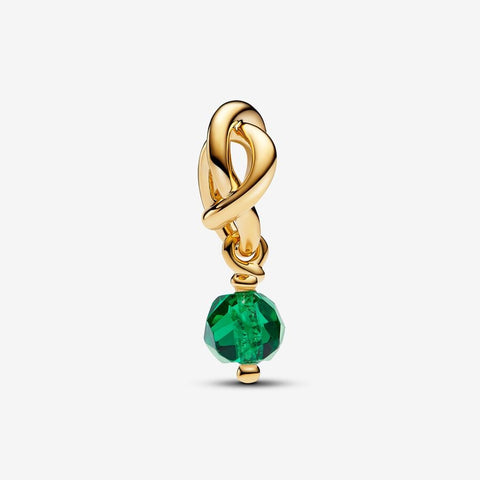 Pandora May Birthstone Eternity Circle Dangle Charm