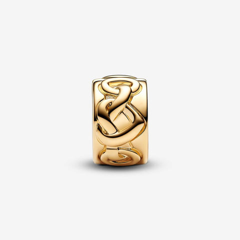 Pandora Knotted Hearts Clip Charm 768035C00