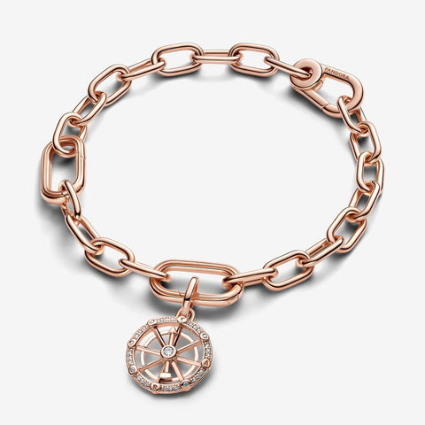 Pandora ME Wheel of Fortune Medallion Charm