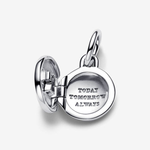 Pandora Openable & Engravable Love Locket Silver Dangle Charm