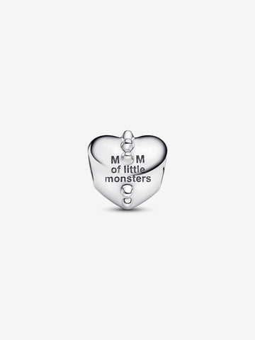 Pandora Mom's Little Monsters Heart Charm