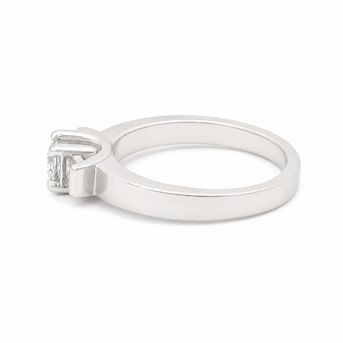 14K White Gold 0.46TDW Diamond Ring