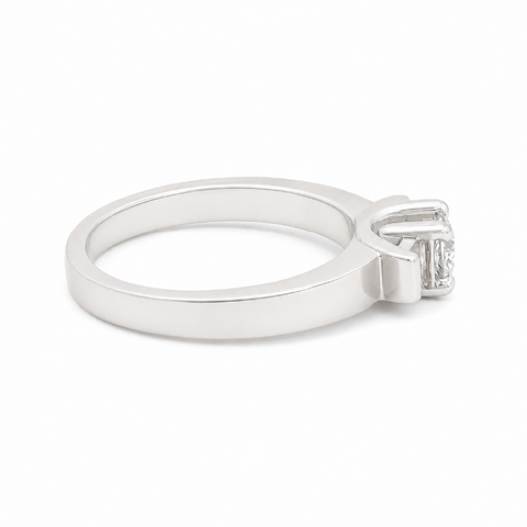 14K White Gold 0.46TDW Diamond Ring