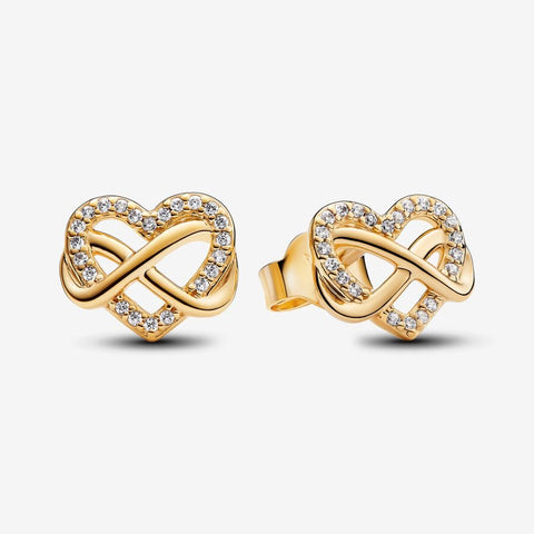 Pandora Sparkling Infinity Heart Jewellery Gift Set