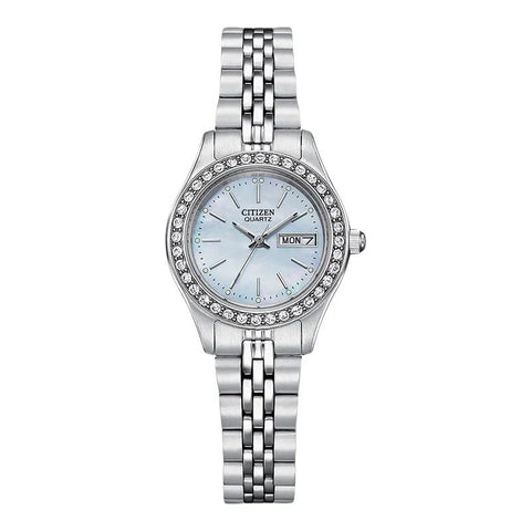 Citizen Quartz Quartz Crystal Blue Dial Women's Watch EQ0530-51N