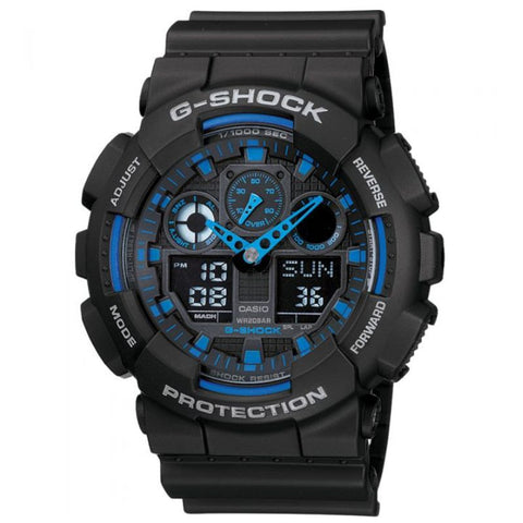 G-Shock GA-100 SERIES ANALOG-DIGITAL Quartz Men's Watch GA100-1A2
