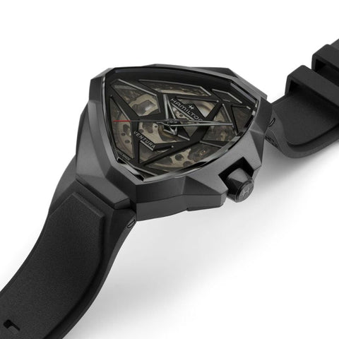 Hamilton Ventura Edge Skeleton Automatic Men's Watch H24645330