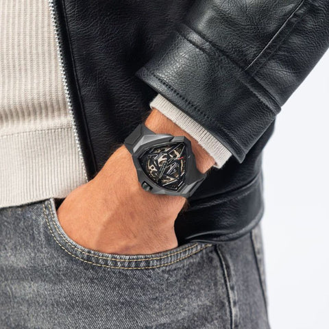 Hamilton Ventura Edge Skeleton Automatic Mens Watch H24645330