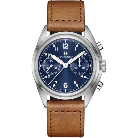 Hamilton Khaki Aviation Pilot Pioneer Mechanical Chronograph Men's Watch H76409540