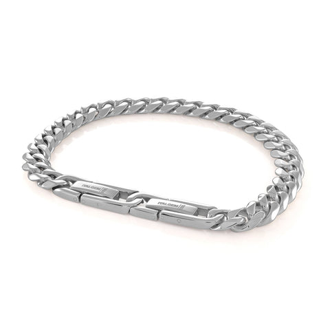 Stainless Steel Polished 7.7mm Curb 8