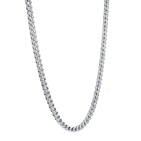Stainless Steel Polished Franco Chain – 3.5mm, 22