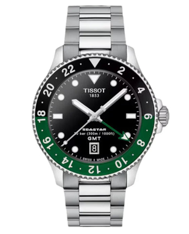 Tissot Seastar 1000 Quartz GMT T-Sport Quartz Men's Watch T1208521105100