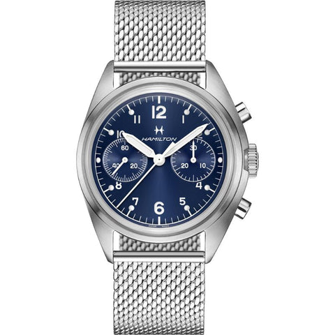 Hamilton Khaki Aviation Pilot Pioneer Mechanical Chronograph Men's Watch H76409140
