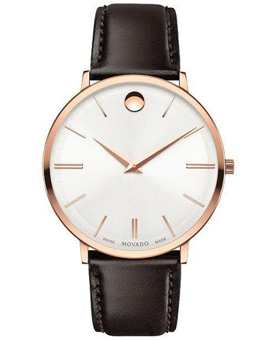 Movado Ultra Slim Quartz Mens Watch 0607089