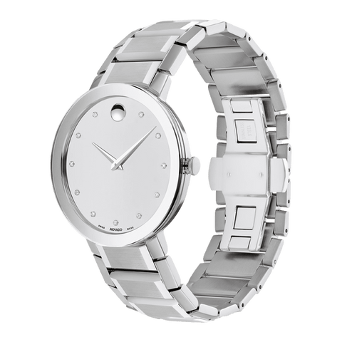 Movado Sapphire Quartz Men's Watch 0607587