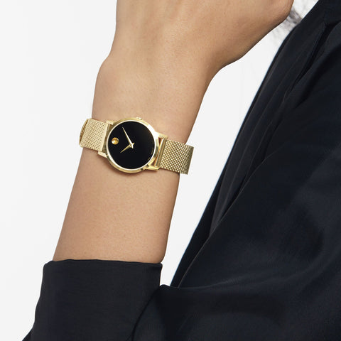 Movado Museum Classic Quartz Womens Watch 0607627