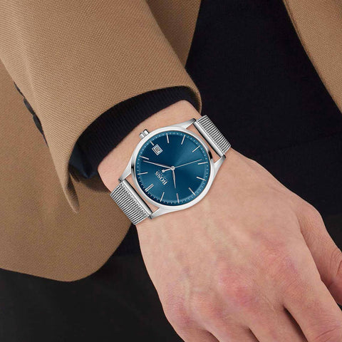 Hugo Boss 1513876 Commissioner Blue Quartz Men's Watch