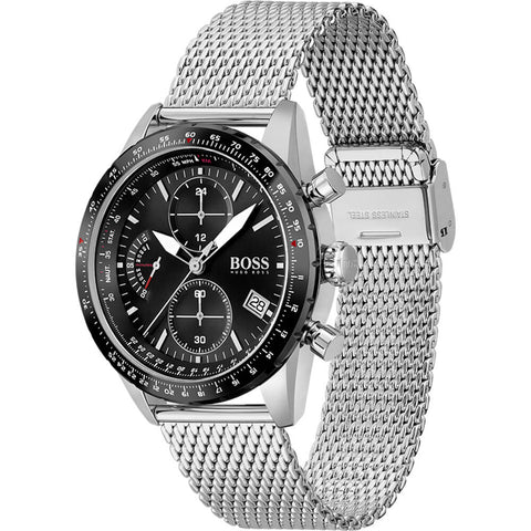 Hugo Boss 1513886 Pilot Edition Quartz Men's Watch