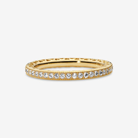 Pandora Sparkle & Hearts Ring