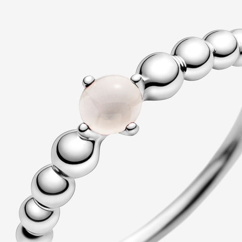 Pandora Misty Rose Beaded Ring