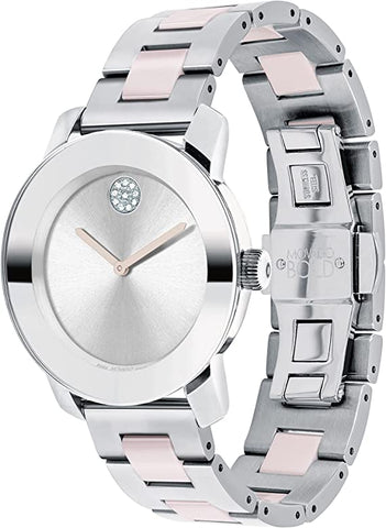 Movado Bold Ceramic Quartz Women's Watch 3600801