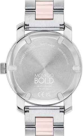 Movado Bold Ceramic Quartz Womens Watch 3600801