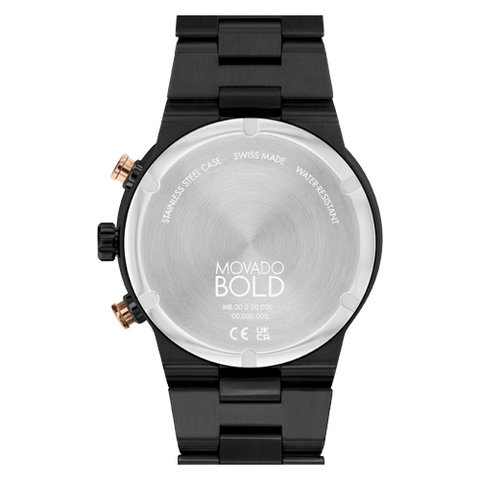 Movado Bold FUSION Quartz Men's Watch 3600897