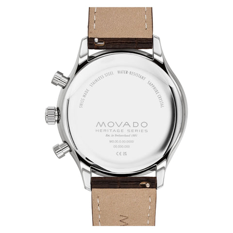Movado Heritage Series Circa Quartz Mens Watch 3650132