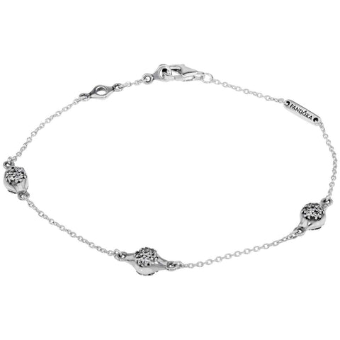 Pandora Pave Modern LovePods Bracelet
