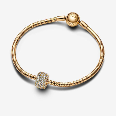 Pandora Sparkling Pave Triple-row Charm 762820C01