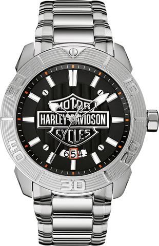 Harley Davidson Bar & Shield Quartz Mens Watch 76B169