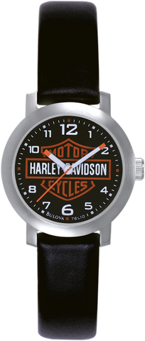 Harley Davidson Bar & Shield Quartz Womens Watch 76L10