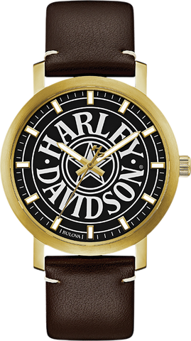 Harley Davidson Quartz Mens Watch 77A100