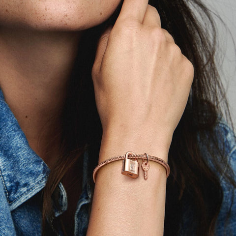 Pandora Eternal Love Lock and key Charm