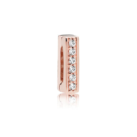 Pandora Reflexions Clip Charm In Pandora Rose