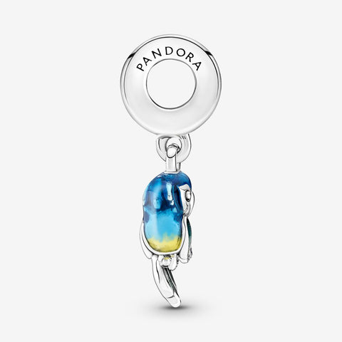 Pandora Jungle Paradise Parrot Dangle Charm