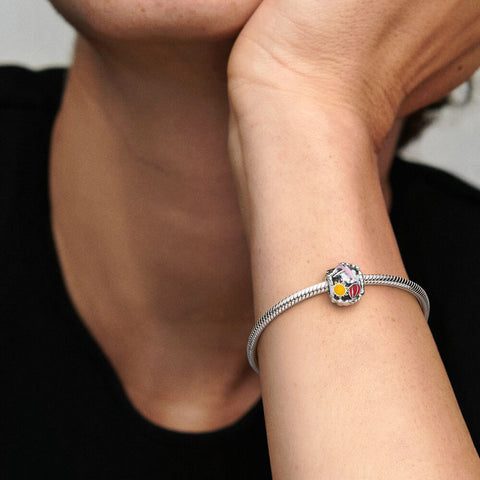 Pandora Fly Away Rainbow Sky & Travel Charm