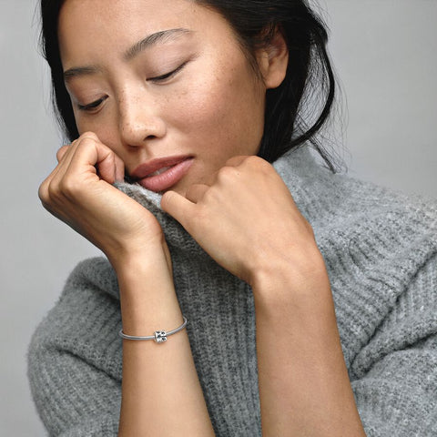 Pandora Cut-out Sparkling Star Charm