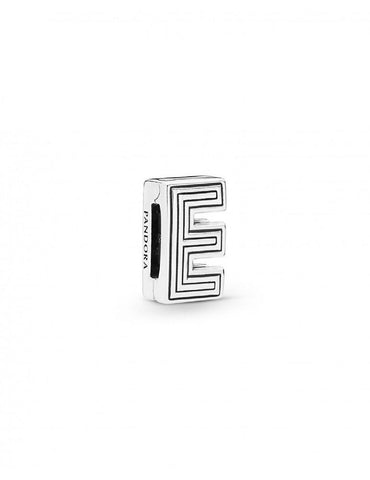 Pandora Letter E Clip Charm