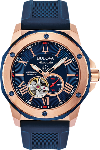 Bulova Marine Star Automatic Men's Watch 98A227