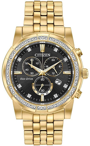 Citizen Eco Drive Crystal Men's Watch AT2452-52E